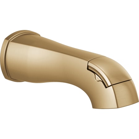 Delta Stryke Integrated Diverter Tub Spout Lumicoat Champagne Bronze