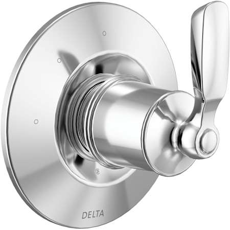 Delta Woodhurst Three Function Diverter Valve Trim Less Rough-In Valve - Two Independent Positions, One Shared Position Chrome
