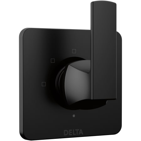 Delta Velum Three Function Diverter Valve Trim Less Rough-In Valve - Two Independent Positions, One Shared Position Matte Black