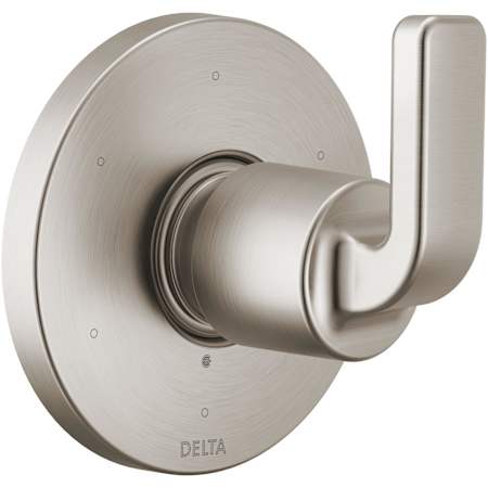 Delta Lineax Six Function Diverter Valve Trim Less Rough-In Valve - Three Independent Positions, Three Shared Positions Briliance Stainless