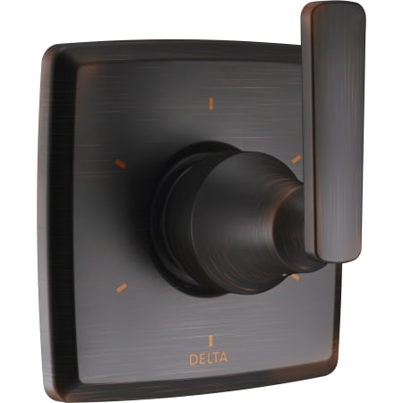 Delta Ashlyn Six Function Diverter Valve Trim Less Rough-In Valve - Three Independent Positions, Three Shared Positions Venetian Bronze