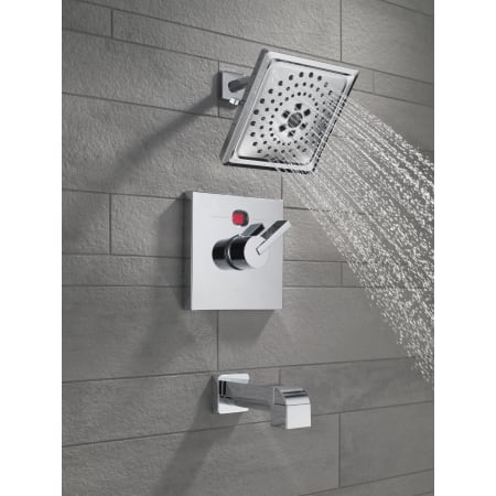 Delta-T14001-T2O-LHP-Running Tub and Shower Trim in Chrome