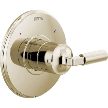 Delta Bowery Monitor 14 Series Single Function Pressure Balanced Shower Trim - Less Rough-In Valve Brilliance Polished Nickel