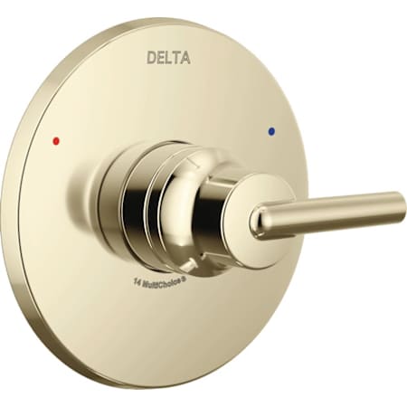 Delta Trinsic Monitor 14 Series Single Function Pressure Balanced Trim Only - Less Rough-In Valve Brilliance Polished Nickel