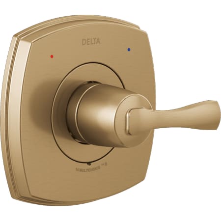 Delta Stryke Monitor 14 Series Single Function Pressure Balanced Valve Trim Only with Single Lever Handle - Less Rough-In Lumicoat Champagne Bronze