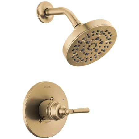 Delta Saylor Monitor 14 Series Single Function Pressure Balanced Shower Only - Less Rough-In Valve Champagne Bronze