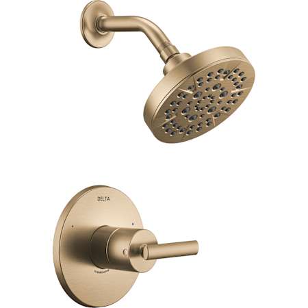 Delta Altado Monitor 14 Series Single Function Pressure Balanced 1.75 GPM Shower Only - Less Rough-In Valve Champagne Bronze
