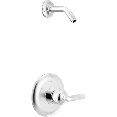 Delta Bonacci Shower Only Trim Package Shower Head - Less Shower Head and Rough In Lumicoat Chrome