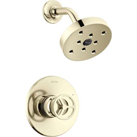 Delta Trinsic Shower Only Trim Package with 1.75 Single Function Shower Head and H2Okinetic Technology Brilliance Polished Nickel