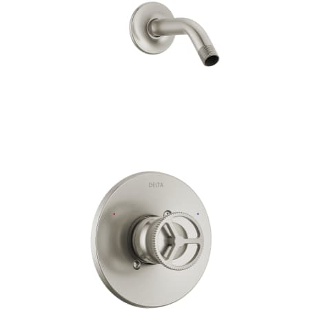 Delta Trinsic Shower Only Trim Package with H2Okinetic Technology Brilliance Stainless