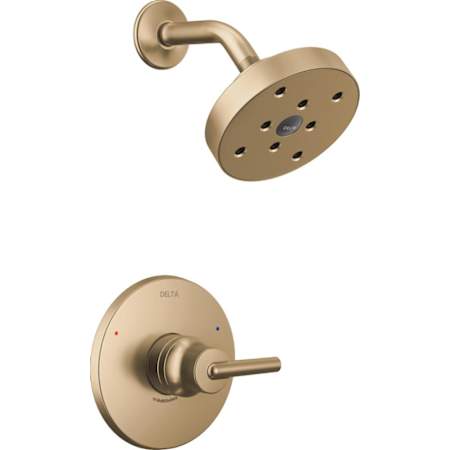 Delta Trinsic Monitor 14 Series Single Function Pressure Balanced Shower Only - Less Rough-In Valve Champagne Bronze