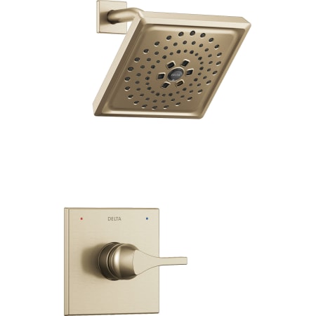 Delta Zura Monitor 14 Series Single Function Pressure Balanced Shower Only - Less Rough-In Valve Champagne Bronze