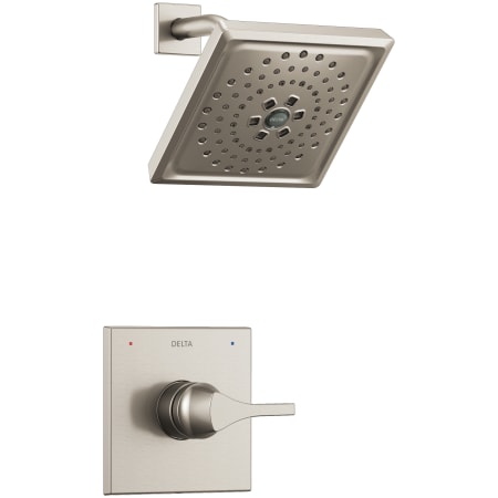Delta Zura Monitor 14 Series Single Function Pressure Balanced Shower Only - Less Rough-In Valve Brilliance Stainless