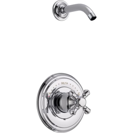 Delta-T14297-LHP-LHD-Shower Trim in Chrome Less Shower Head