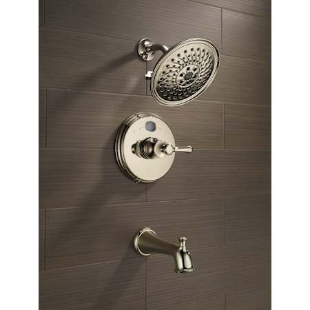 Delta-T14400-T2O-Tub and Shower Trim in Brilliance Polished Nickel