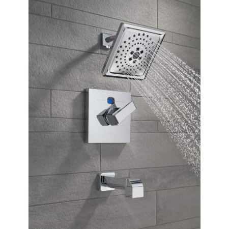 Delta-T14401-T2O-Running Tub and Shower Trim in Chrome