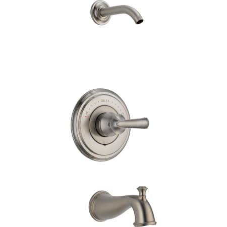 Delta-T14497-LHP-LHD-Tub and Shower Trim Less Shower Head in Brilliance Stainless