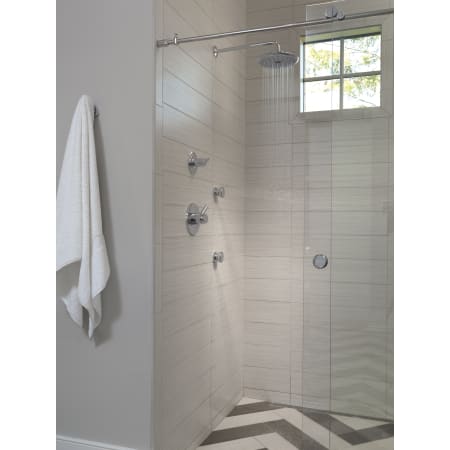 Delta-T17061-Running Shower System in Chrome