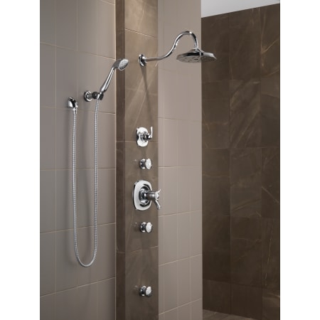 Delta-T17T092-Shower System in Chrome