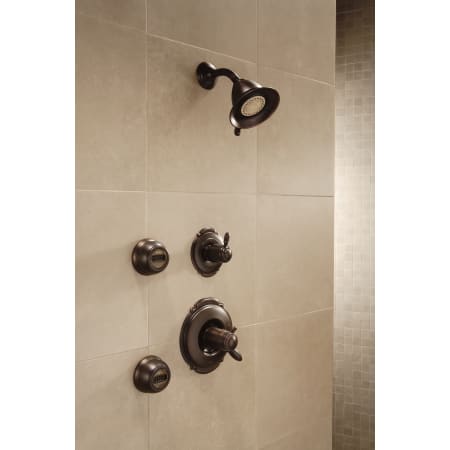 Delta-T17T255-Shower System in Venetian Bronze