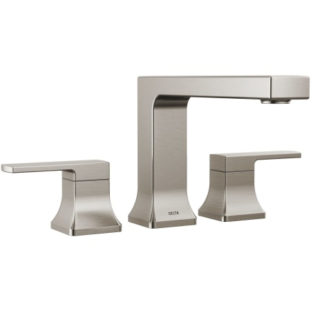 Delta Velum Deck Mounted Roman Tub Filler - Less Rough In Brilliance Stainless