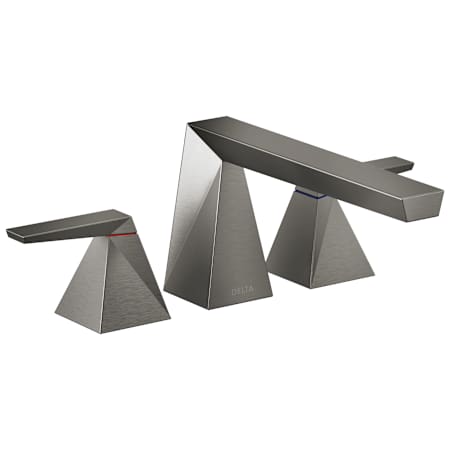 Delta Trillian Deck Mounted Roman Tub Filler Black Stainless