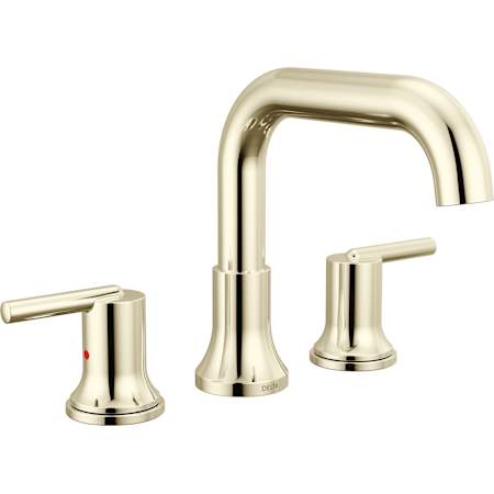 Delta Trinsic Deck Mounted Roman Tub Filler - Less Rough-In Brilliance Polished Nickel
