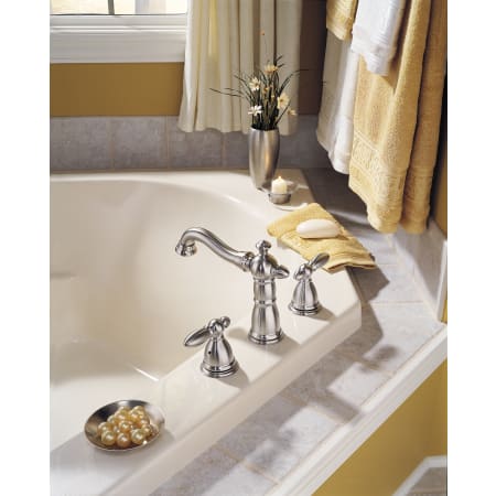 Delta-T2755LHP-Installed Tub Filler in Brilliance Stainless