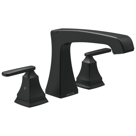 Delta Ashlyn Deck Mounted Roman Tub Filler Matte Black