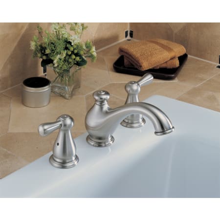 Delta-T2778LHP-Installed Tub Filler in Brilliance Stainless