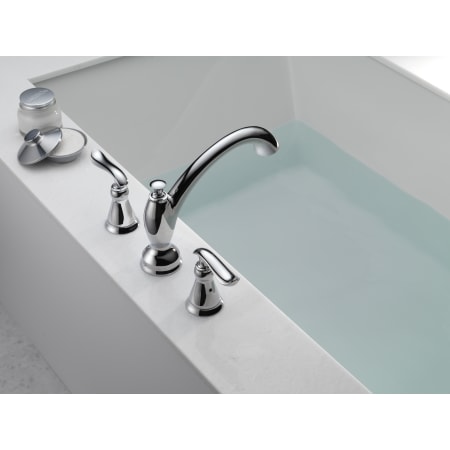 Delta-T2794-Installed Tub Filler in Chrome