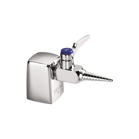 Delta 3/8 Inch 90 Degree Single Ball Valve with GAS Indexed Handle for Natural Gas from the Commercial Series Chrome
