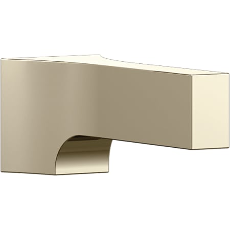 Delta Zura Non Diverter Tub Spout Polished Nickel