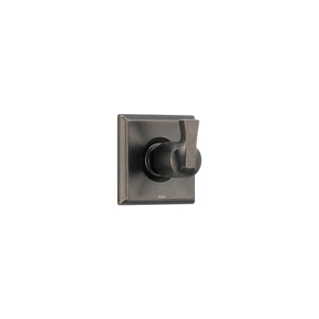 Delta Dryden Three Function Diverter Valve Trim Less Rough-In Valve - Two Independent Positions, One Shared Position Aged Pewter