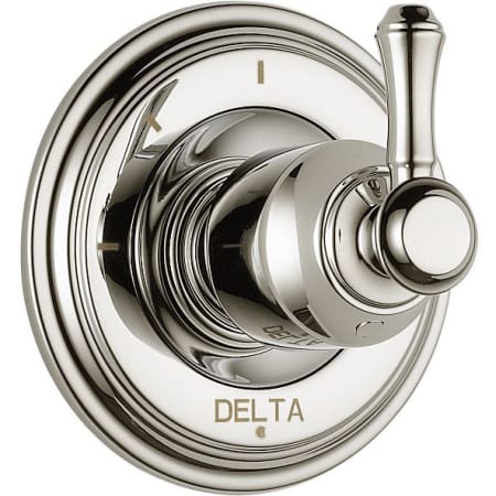 Polished Nickel Finish with Metal Lever Handle