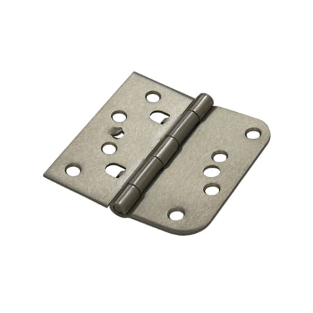 Deltana 4" x 4" 5/8" Radius Corner Plain Bearing Mortise Hinge - Pair Brushed Brass
