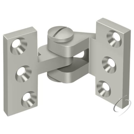 Deltana Solid Brass 3-3/4" x 2-1/2" Intermediate Pivot Hinge Satin Nickel