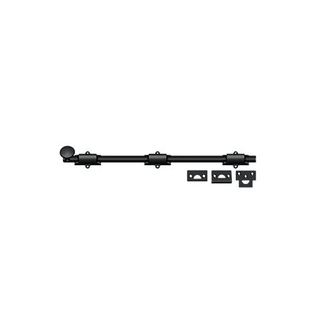 Deltana 18" Surface Bolt Black