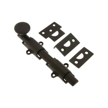Deltana 6" Heavy Duty Surface Bolt Oil Rubbed Bronze