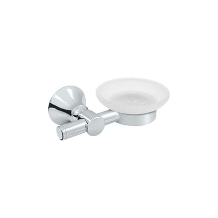 Deltana 4-3/8" Soap Dish with Solid Brass Mount from the 88 Series Chrome