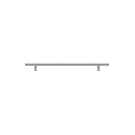Deltana 10" Center to Center Modern Bar Cabinet Pull Satin Stainless Steel
