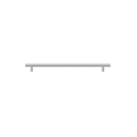Deltana 11-5/16" Center to Center Modern Bar Cabinet Pull Handle Satin Stainless Steel