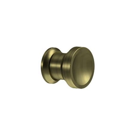 Deltana Chalice 1 Inch Mushroom Cabinet Knob Antique Brass