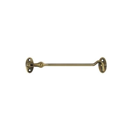 Deltana Swivel 6" Cabin Door Hook with Eye Antique Brass