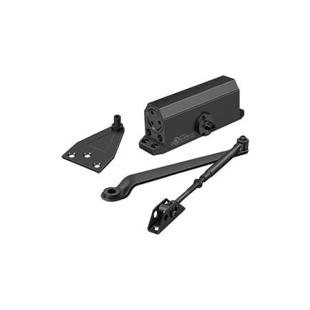 Deltana Aluminum Size 2 Surface Mount Commercial Door Closer Duro