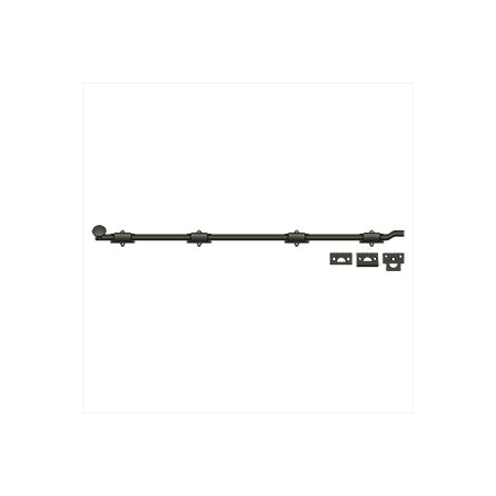 Deltana 42" Heavy Duty Offset Surface Bolt Oil Rubbed Bronze