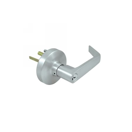 Deltana Commercial Entry Function Lever Trim for Deltana Exit Devices Brushed Chrome