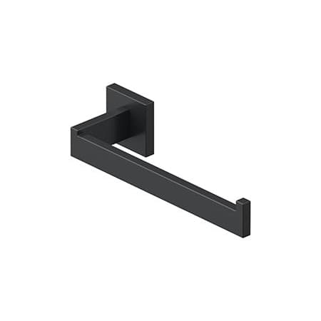 Deltana Wall Mounted Euro Toilet Paper Holder Black