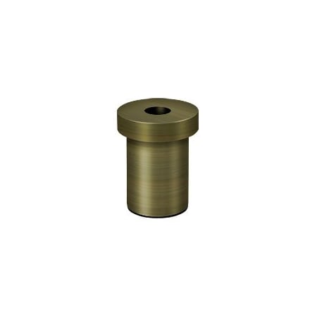 Deltana 1-1/4" Solid Brass Pivot Base Antique Brass