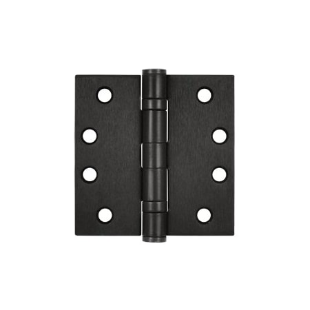 Deltana Commercial Style 4" X 4" Square Corner Ball Bearing Mortise Hinge - Set of (2) Oil Rubbed Bronze